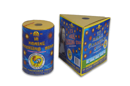 12 Aerial Crackeling Star